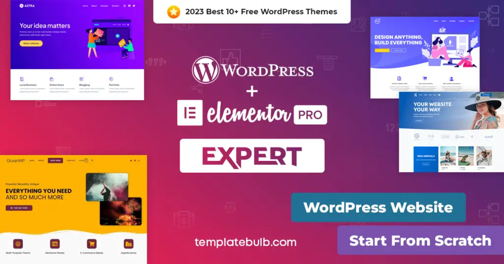 10+ Best Free WordPress Themes in 2023