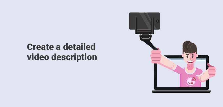 Create a detailed video description